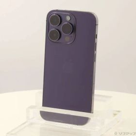 ソフマップ 〔中古品〕 iPhone14 Pro 256GB ディープパープル MQ1E3J／A SIMフリー【295】
