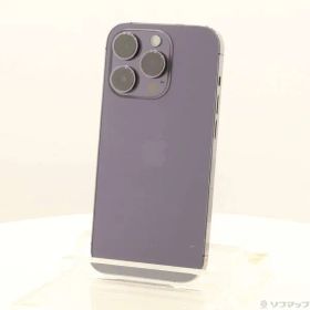 ソフマップ 〔中古品〕 iPhone14 Pro 512GB ディープパープル MQ283J／A SIMフリー【352】