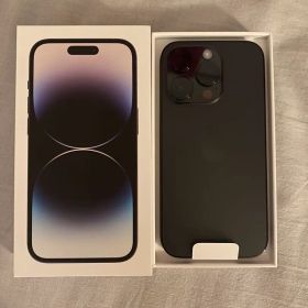 iPhone 14 pro 128GB スペースブラック ケースティファイ付き
