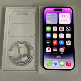 au iPhone 14 Pro 128GB ディープパープル