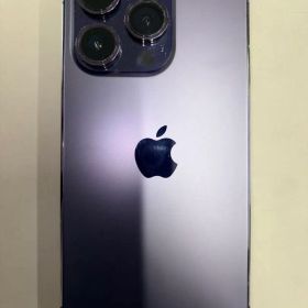 Apple iPhone 14 Pro ディープパープル バッテリー100%