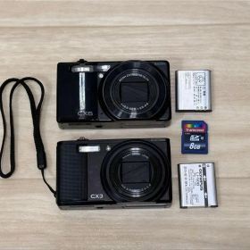 Ricoh CX6 & CX3 コンパクトデジタルカメラ 2台セット