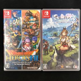 中古 Switch ドラクエヒーローズ ライザのアトリエ3 セット