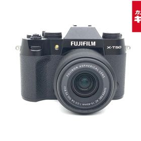 【中古】 【良品】 フジフイルム X-T50 JP XC15-45mmレンズキット ブラック