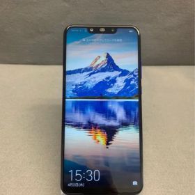 美品 SIMフリー HUAWEI nova3 128GB アイリスパープル色