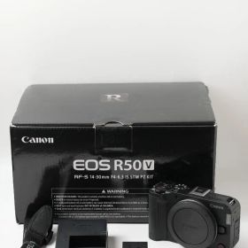 [ほぼ新品]Canon キヤノン EOS R50V｜APS-C ミラーレス一眼