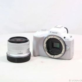 ソフマップ 〔中古品〕 EOS R50 RF-S18-45 IS STM レンズキット ホワイト【262】