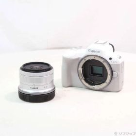 ソフマップ 〔中古品〕 EOS R50 RF-S18-45 IS STM レンズキット ホワイト【198】