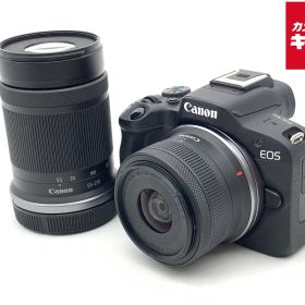 【中古】 【良品】 キヤノン EOS R50 ダブルズームキット ブラック