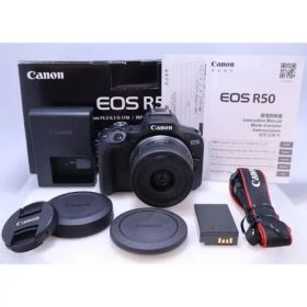 [美]Canon EOS R50 ダブルズームキット、クリーニングセット、ケース