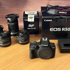 Canon EOS R50 本体とレンズとアクセサリー色々