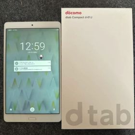 docomo dtab Compact d-01J 本体 箱付き 動作確認済み