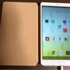 値下げしました❗️HUAWEI dtab D-01J GOLD