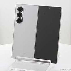 Galaxy Z Fold6 512GB シルバーシャドウ SM-F956QZSESJP SIMフリー ［7.6インチ/6.3インチ有機EL／Snapdragon 8 Gen 3 Mobile Pla