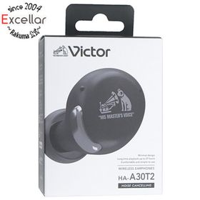 JVC 完全ワイヤレスイヤホン Victor HA-A30T2-B ブラック(ヘッドフォン/イヤフォン)