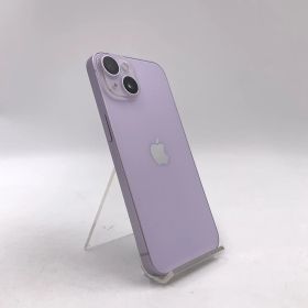 【全額返金保証】【最速発送】 iPhone 14 128GB パープル docomo 白ロム 動作確認済 81%