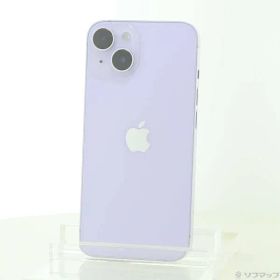 ソフマップ 〔中古品〕 iPhone14 256GB パープル MPW93J／A SIMフリー【247】