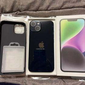 Apple iPhone 14 ブラック 本体 ケース付き