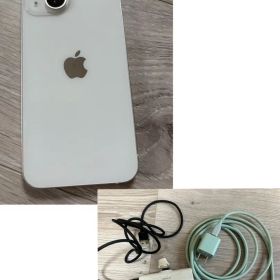 美品 iPhone 14 本体 持ち運び充電器 充電ケーブルセット売り