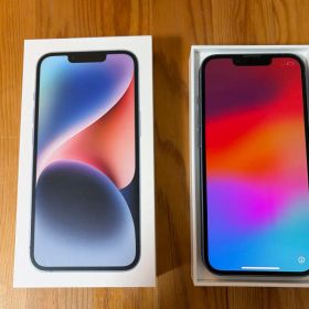 Apple iPhone 14 128gb ブルー 本体 美品