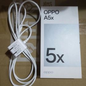 【新品・未使用】OPPO A5x 本体 【充電器付き】