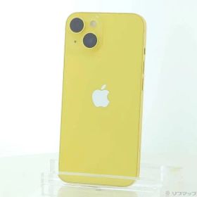 ソフマップ 〔中古品〕 iPhone14 128GB イエロー MR3Q3J／A SIMフリー【247】