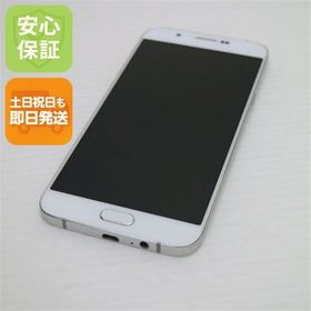 安心保証付 新品同様 au SCV32 Galaxy A8 ホワイト 中古本体