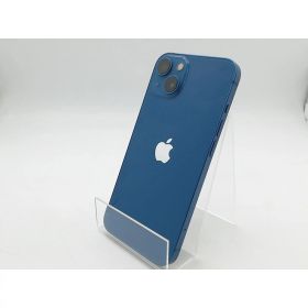 【中古】【赤ロム保証あり】Apple au 【SIMフリー】 iPhone 13 128GB ブルー MLNG3J/A【柏】保証期間1ヶ月【ランクB】