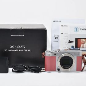 ■極上品■ FUJIFILM 富士フィルム X-A5-P ミラーレス一眼 #D049