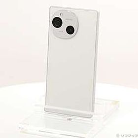 AQUOS R9 256GB ホワイト SH-M28 SIMフリー ［6.5インチ有機EL／Snapdragon 7+ Gen 3 Mobile Platform／RAM:12GB／ナノSIM&eSI