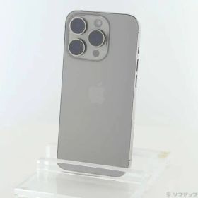 ソフマップ 〔中古品〕 iPhone15 Pro 128GB ナチュラルチタニウム MTU93J／A SIMフリー【297】