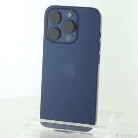 ソフマップ 〔中古品〕 iPhone15 Pro 128GB ブルーチタニウム MTUA3J／A SIMフリー【348】