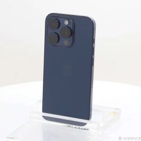 ソフマップ 〔中古品〕 iPhone15 Pro 128GB ブルーチタニウム MTUA3J／A SIMフリー【349】