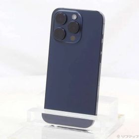 ソフマップ 〔中古品〕 iPhone15 Pro 128GB ブルーチタニウム MTUA3J／A SIMフリー【297】