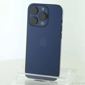 ソフマップ 〔中古品〕 iPhone15 Pro 128GB ブルーチタニウム MTUA3J／A SIMフリー【295】