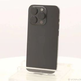 ソフマップ 〔中古品〕 iPhone15 Pro 256GB ブラックチタニウム MTUC3J／A SIMフリー【262】