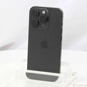 ソフマップ 〔中古品〕 iPhone15 Pro 256GB ブラックチタニウム MTUC3J／A SIMフリー【371】