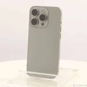 ソフマップ 〔中古品〕 iPhone15 Pro 256GB ナチュラルチタニウム MTUF3J／A SIMフリー【258】
