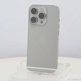 ソフマップ 〔中古品〕 iPhone15 Pro 256GB ナチュラルチタニウム MTUF3J／A SIMフリー【269】