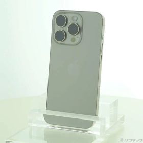 ソフマップ 〔中古品〕 iPhone15 Pro 256GB ナチュラルチタニウム MTUF3J／A SIMフリー【371】