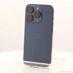 ソフマップ 〔中古品〕 iPhone15 Pro 256GB ブルーチタニウム MTUG3J／A SIMフリー【276】