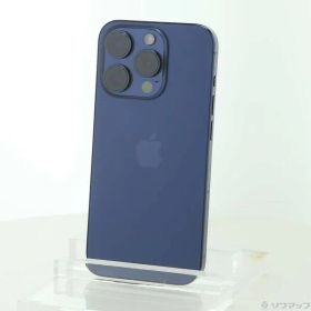 ソフマップ 〔中古品〕 iPhone15 Pro 256GB ブルーチタニウム MTUG3J／A SIMフリー【269】