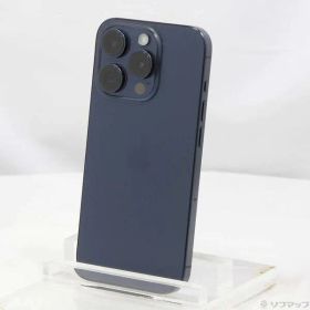 ソフマップ 〔中古品〕 iPhone15 Pro 256GB ブルーチタニウム MTUG3J／A SIMフリー【196】