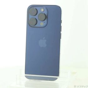 ソフマップ 〔中古品〕 iPhone15 Pro 512GB ブルーチタニウム MTUL3J／A SIMフリー【258】
