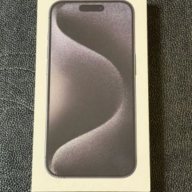 iPhone15Proブラックチタニウム256GB極美品