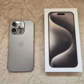 Apple iPhone 15PRO チタニウム
