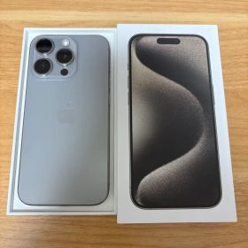 iPhone 15Pro 256GBナチュラルチタニウム