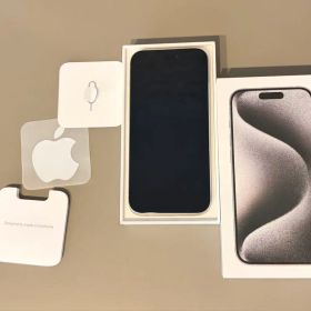 iPhone15 Pro 256GB ホワイト 本体 箱付き