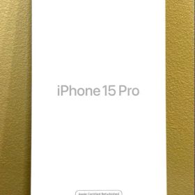 【状態: 非常に良い】iPhone15Pro [128GB] SIMフリー