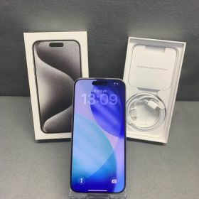 超美品 Appleストア版 SIMフリー iPhone15 Pro 256GB